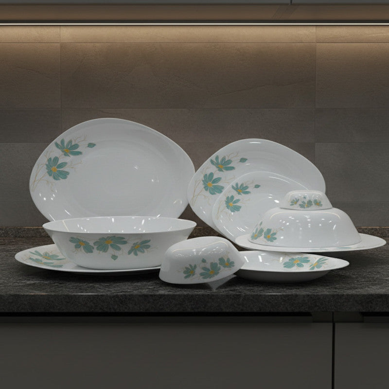 Premium Floral Opal Dinner Collection
