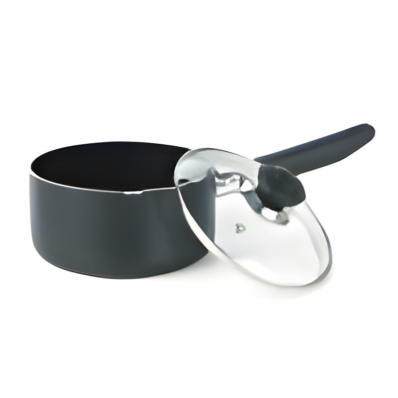 Kitchen King 16cm Lumina Sauce Pot with Glass Lid