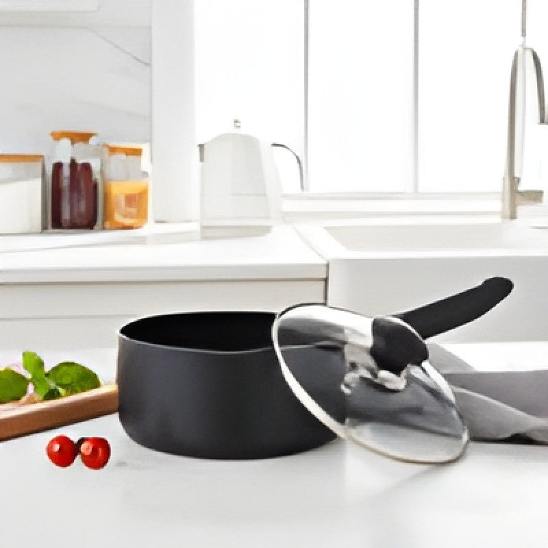 Kitchen King 20cm Lumina Sauce Pot with Glass Lid