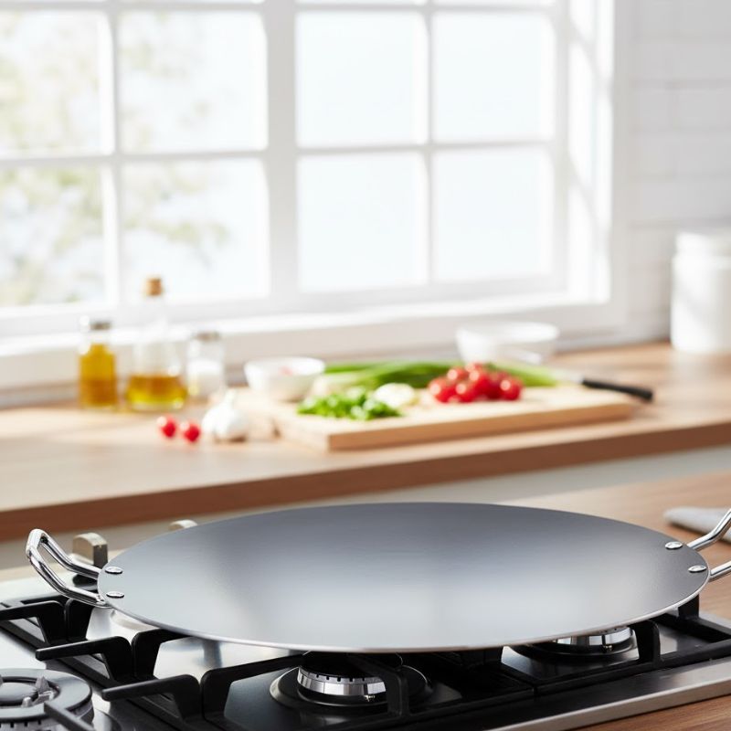 Kitchen King 45cm Jumbo Non-Stick Tawa – Extra-Large Heavy Body Roti & Paratha Tawa | Adornia.pk