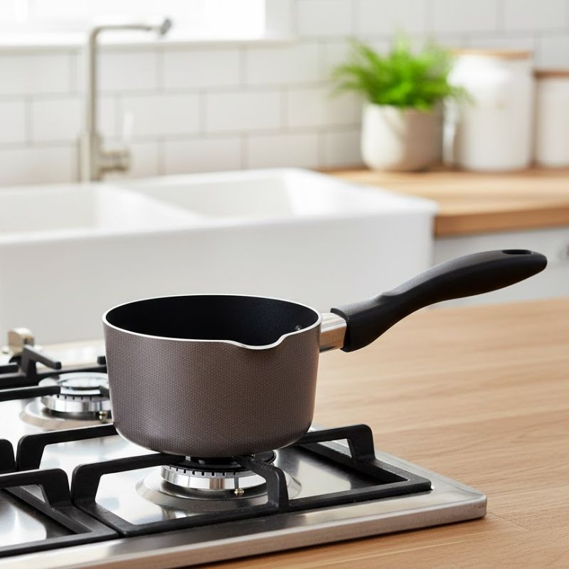 Kitchen King Premium Non-Stick Milk Pan – Easy Pour, Fast Heating, Everyday Use | Adornia.pk