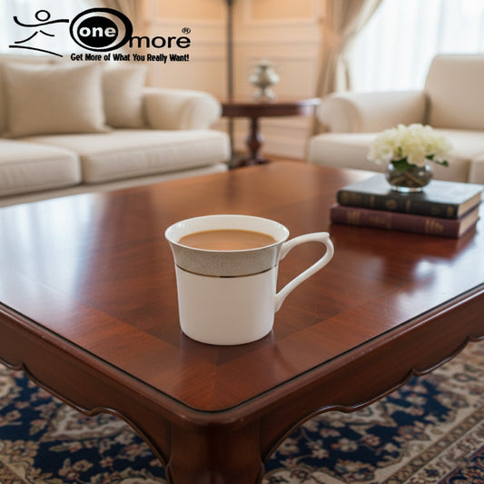 6-Piece Luxurious Super Bone China Mug Set