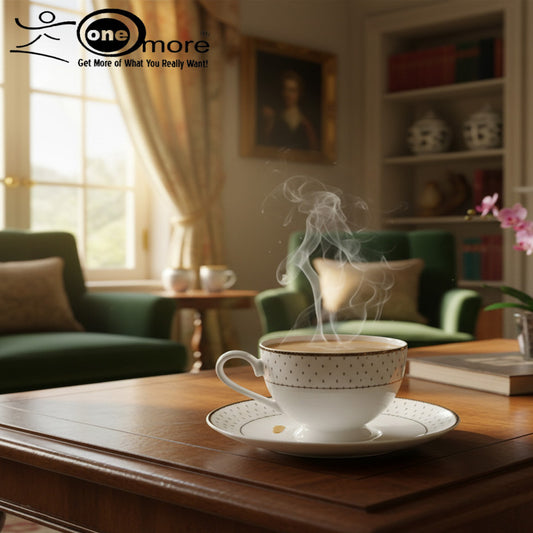 Deluxe Porcelain Tea Cup & Saucer Collection