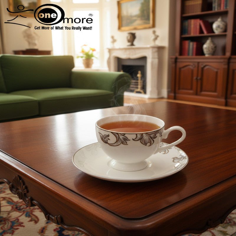 Premium Porcelain Tea Cup & Saucer Collection