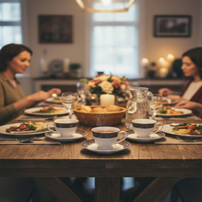 Contemporary Chic Tea Cup Collection