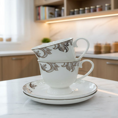 Invigorating Six-Piece Tea Cup Collection