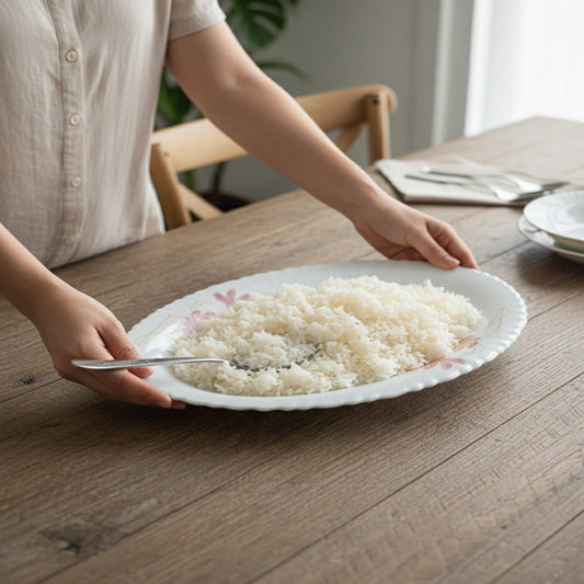 Contemporary Opalware Dinnerware Set