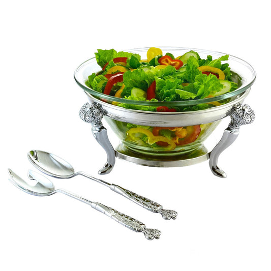 Salad Bowl Collection with Matching Servers