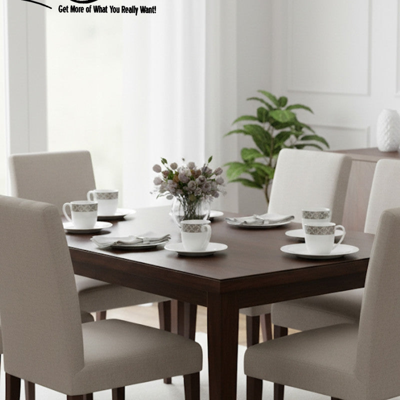 Refined Six-Piece Super Bone China Mug Collection