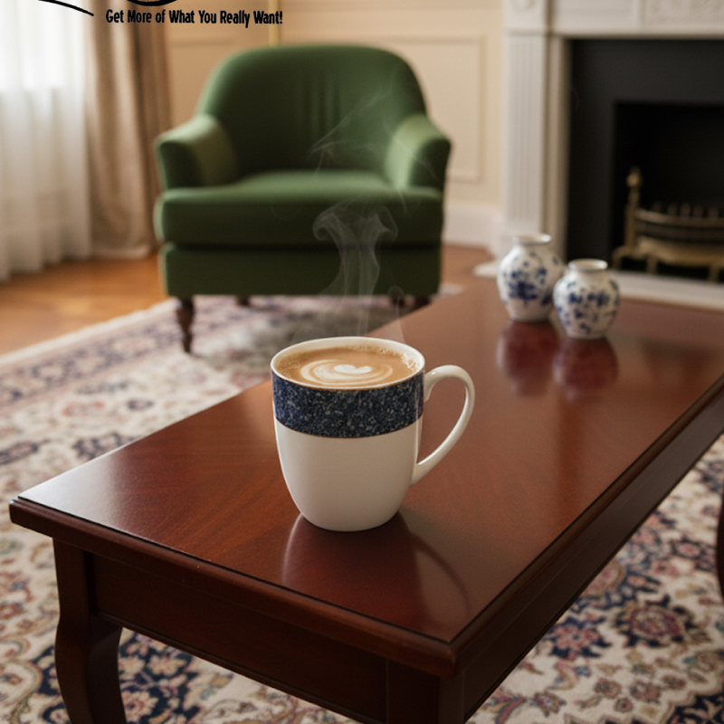 Upscale Six-Piece Super Bone China Mug Set