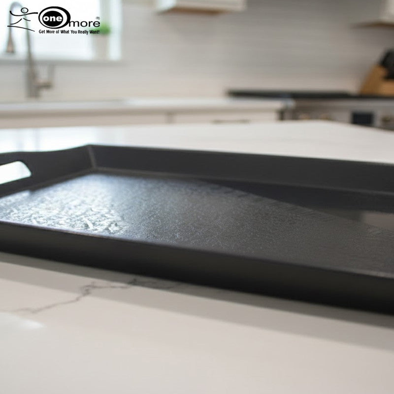 3-Piece Premium Fiber Serving Tray Set – Non-Slip, Durable, Available in 3 Colors