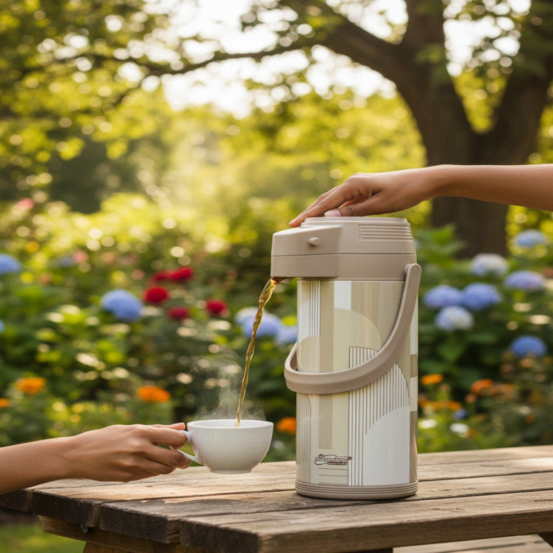 1.9-Litre Premium Insulated Flask with Glass Inner Lining