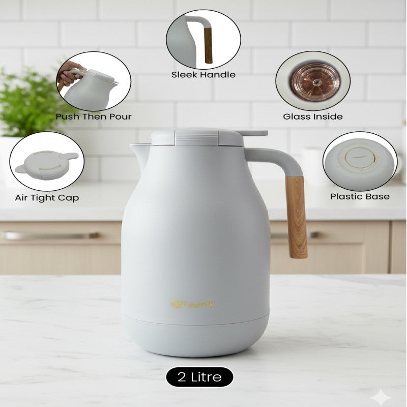 2-Litre Thermos Flask – Sleek Minimal Design for Superior Performance