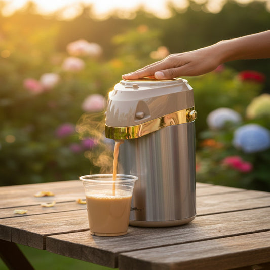 3-Litre Premium Insulated Flask with Glass Inner Lining – Metallic Silver & Gold Accents