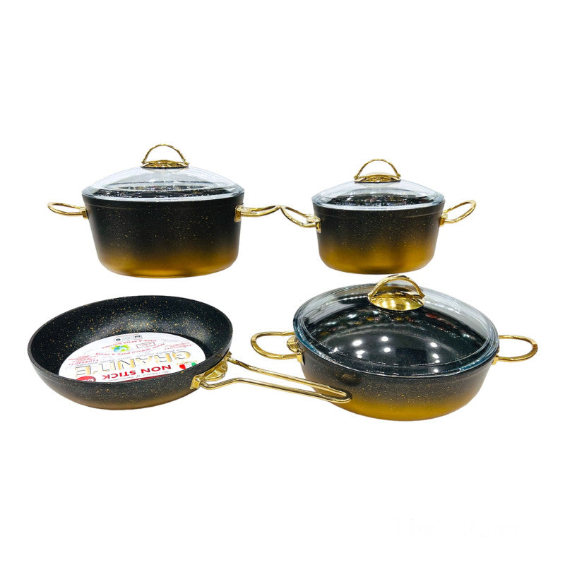 O.M.S. 7-Piece Non-Stick Cookware Set – Made in Turkey