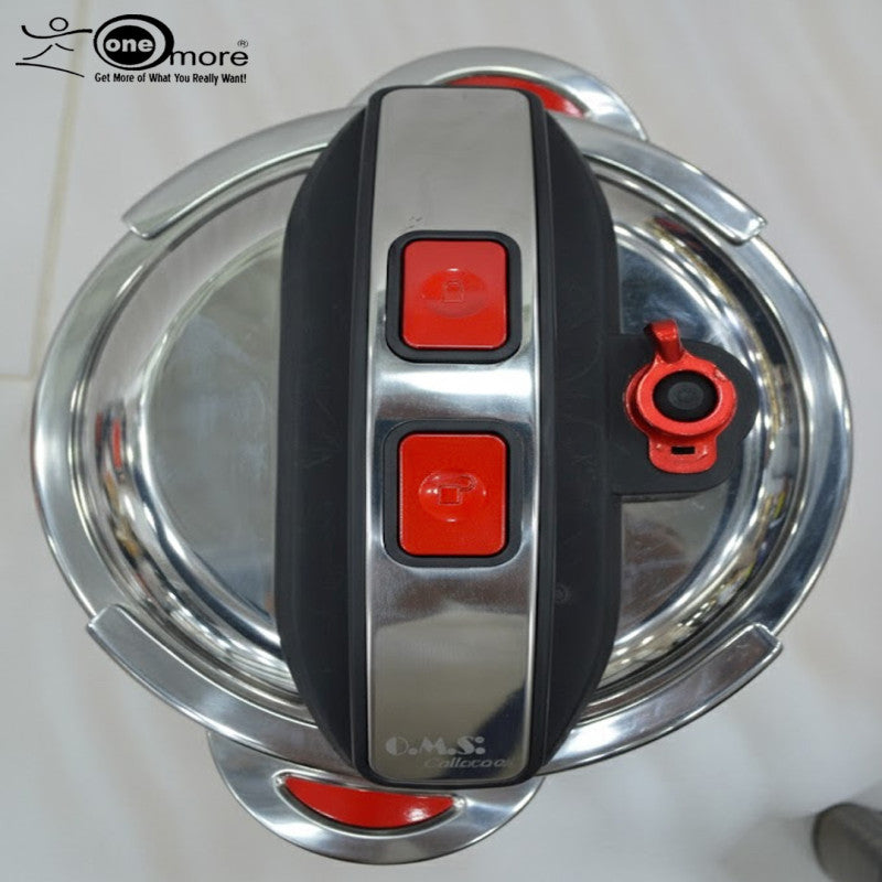 O.M.S. Callacook 5-Litre Premium Turkish Stainless Steel Pressure Cooker