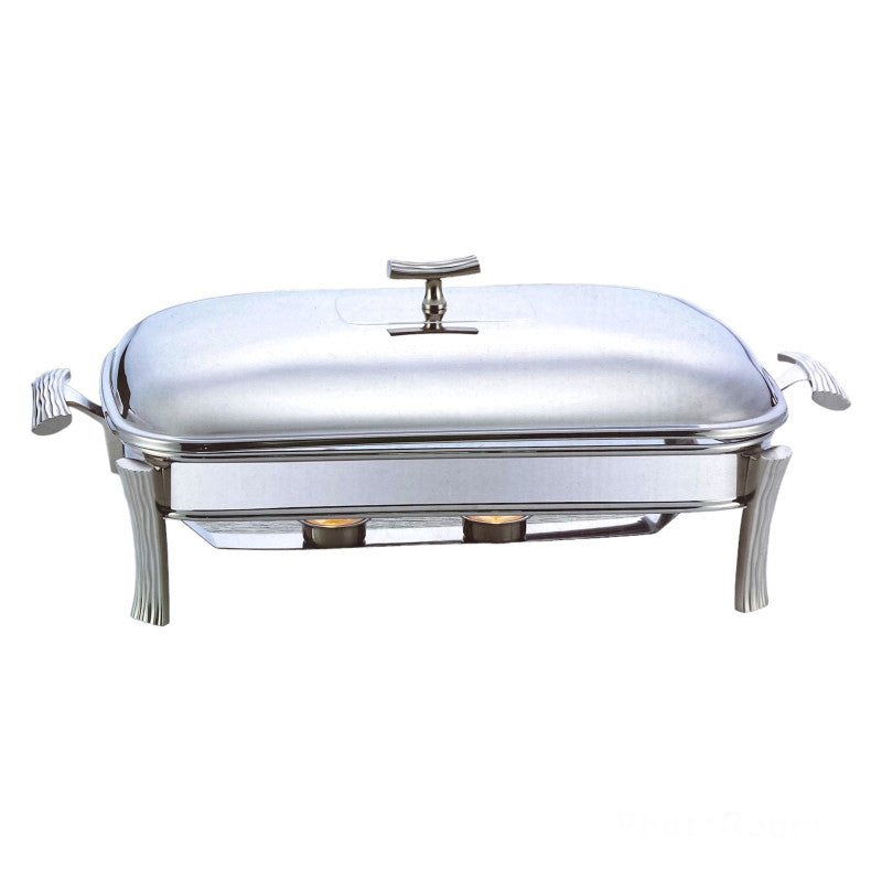 Paramound 1.5-Litre Rectangular Food Warmer with Glass Dish