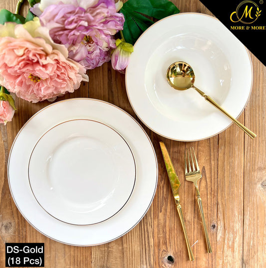 Johnson Bros Style Plate Set – Design : DS-GOLD