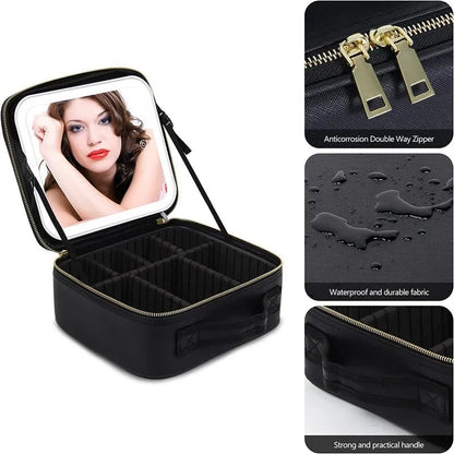 Dual Layer Makeup Partition Box