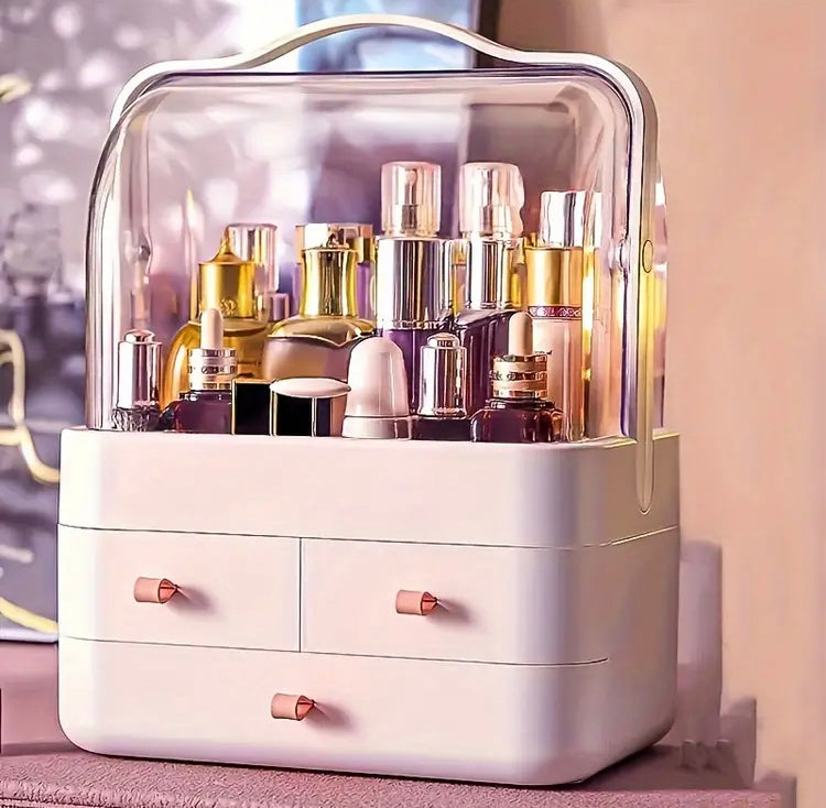 Large Capacity Double Sided Cosmetics Makeup Organizer