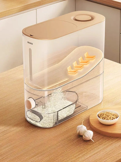 Ecoco Quantitative Rice Bucket - 10kg