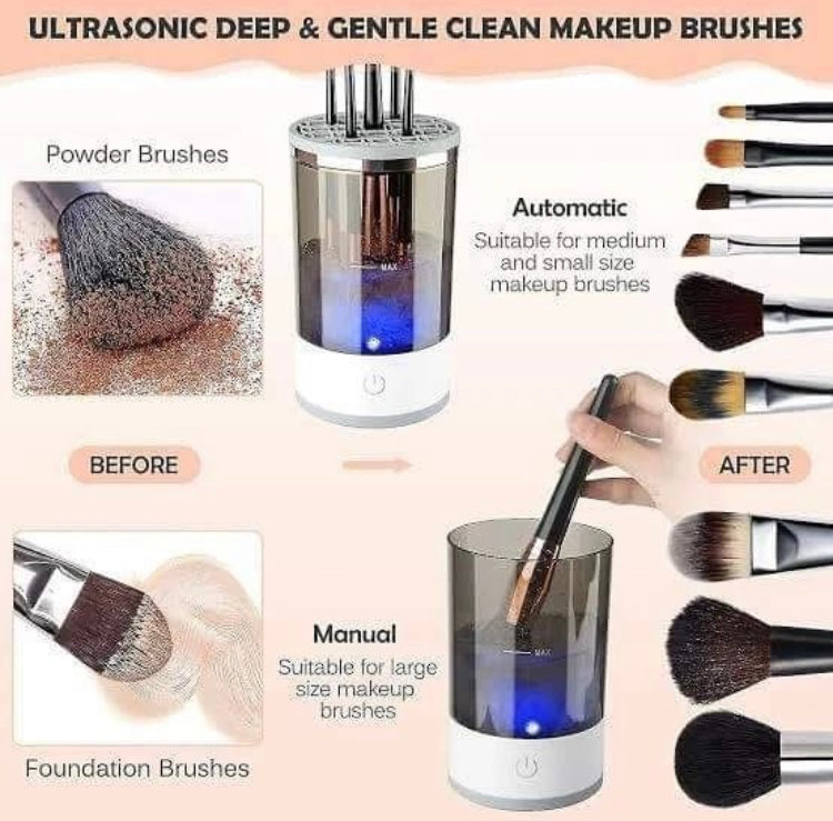 Automatic Makeup Brushes Cleaner