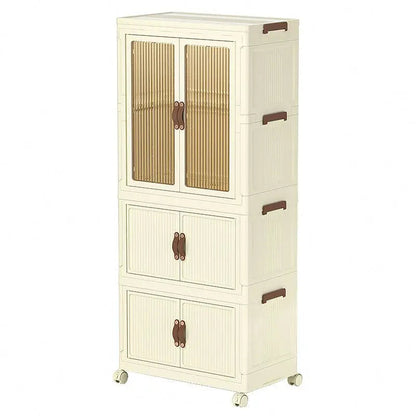 3-Layer Large Capacity Folding Storage Cabinet