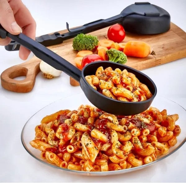 Fireproof Non-Stick Teflon 3 in 1 Serving Plastic Spoon Set