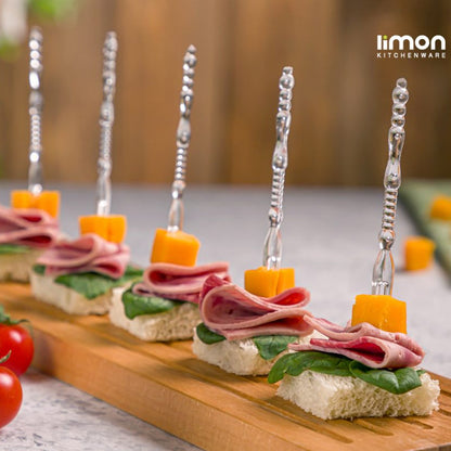 Exquisite 20-Piece Fork Set (1480) by Limon