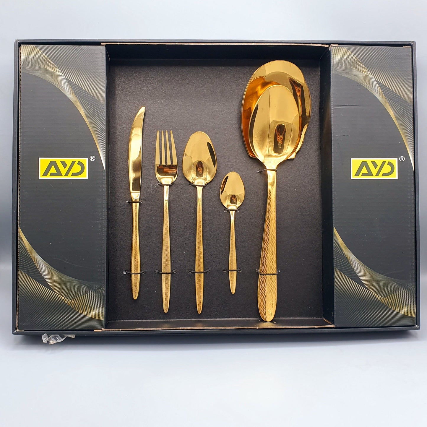 8 Person Cutlery Set 36 pieces - Golden