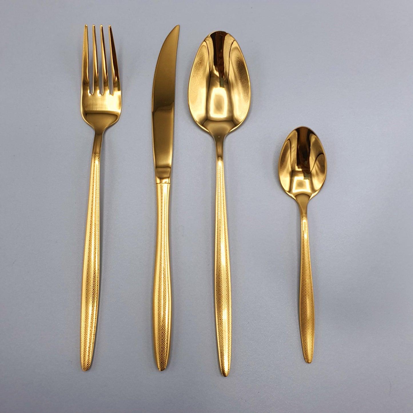 8 Person Cutlery Set 36 pieces - Golden