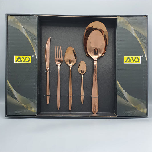 8 Person Cutlery Set 36 pieces - Bronze