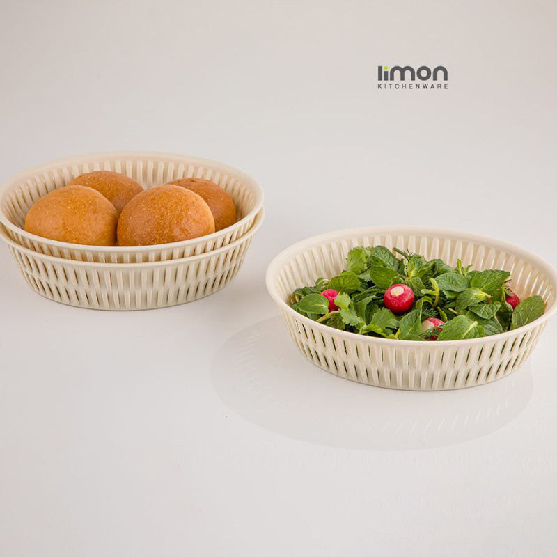 Bamboo Oval Basket (1590) by Limon