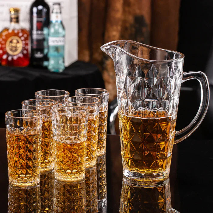 Delisoga Imported Glass Water Set