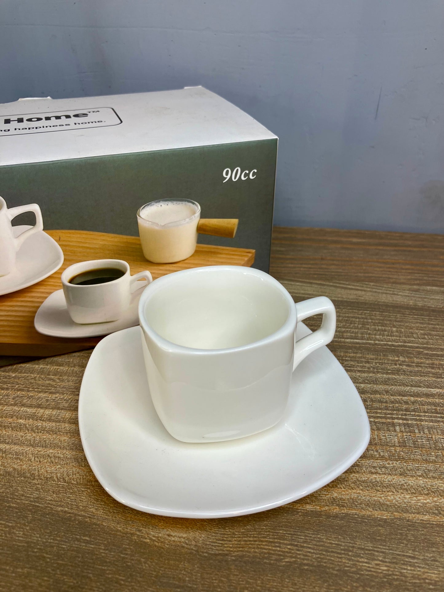 Danny Home Mini Espresso Cup & Saucer 6Pcs