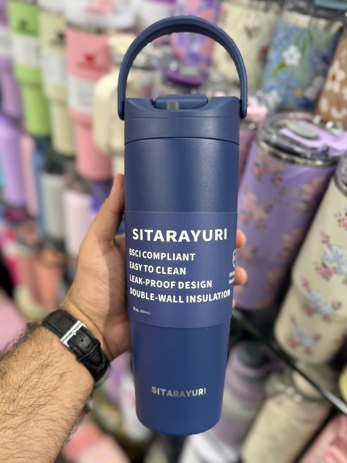 Sitarayuri Tumbler New Handle 900ML