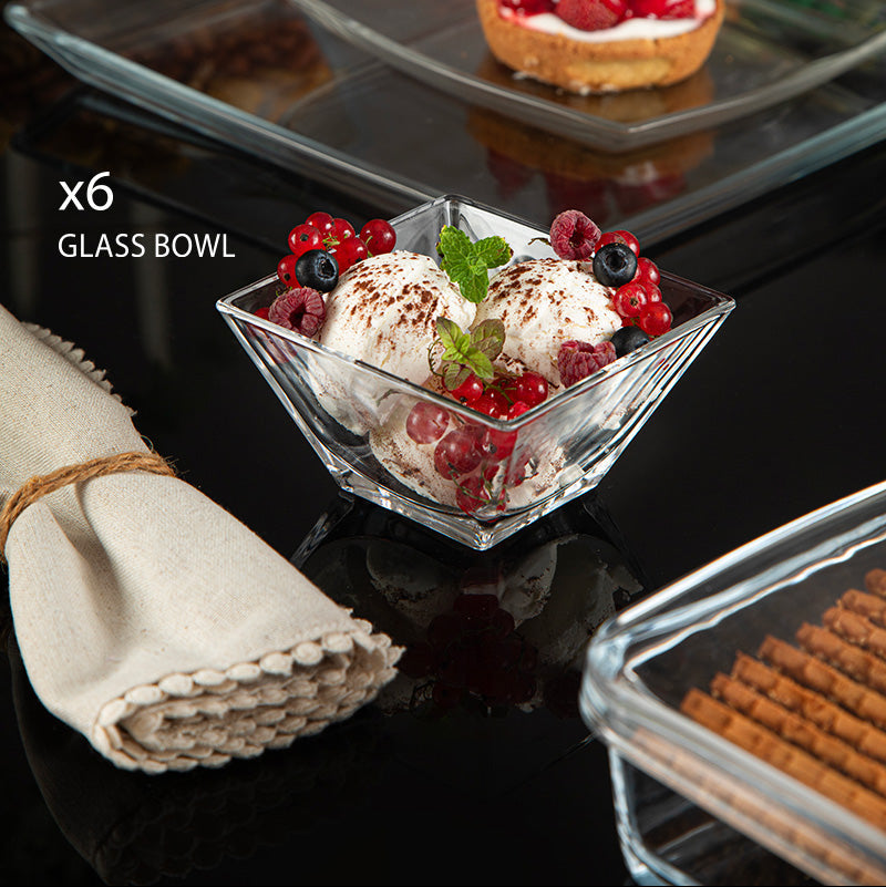 RoyalHost 27-Pcs Deluxe Glass Set (2351) by Limon