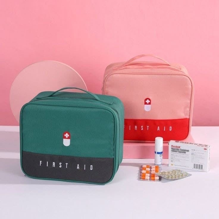 Large Capacity Waterproof Thickened Medicine Bag
