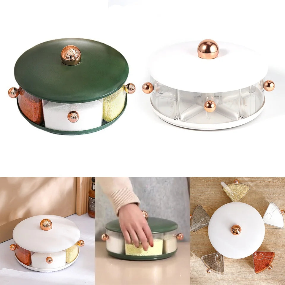 360° Rotating Large Capacity Spice Box