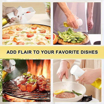 زجاجة بخاخ صلصة سعة 600 مل، بخاخ زيت الزيتون لمطبخ الشواء