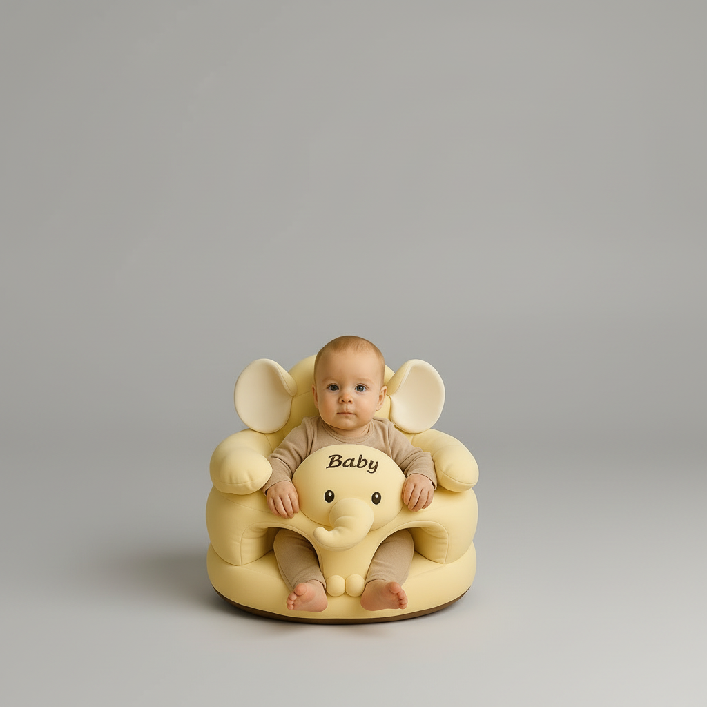 Premium Elephant 360° Baby Support Sofa Seat