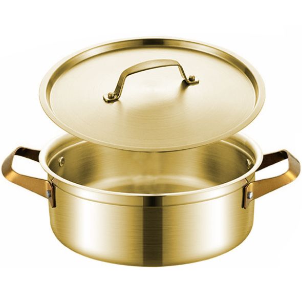 Gold Plated Stainless Steel Casserole