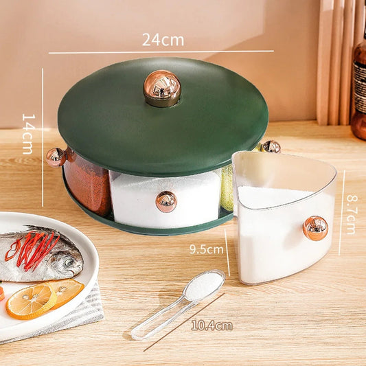 360° Rotating Large Capacity Spice Box