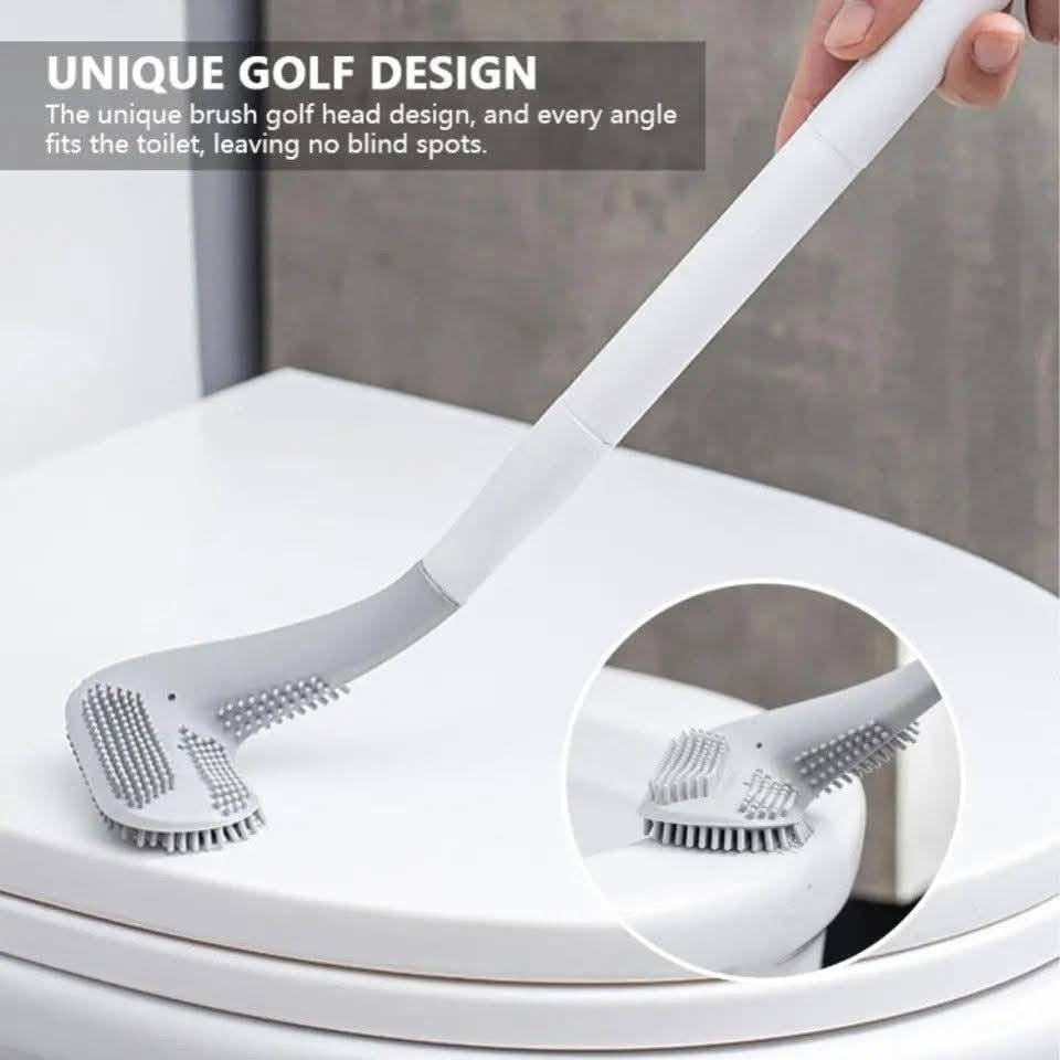 Golf Style Bathroom Cleaning Brush