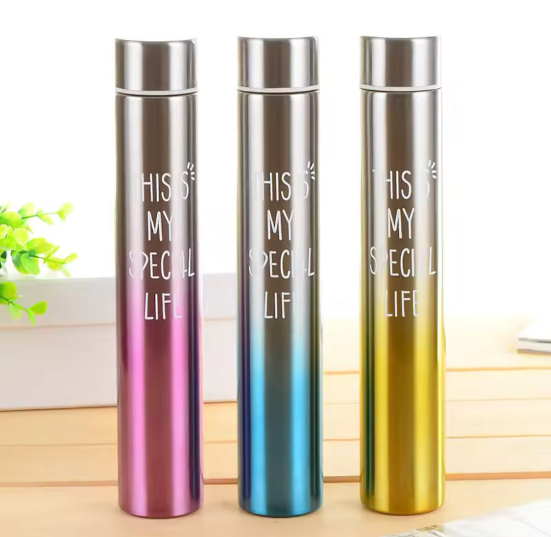 300ml Long Style Slim Water Bottle