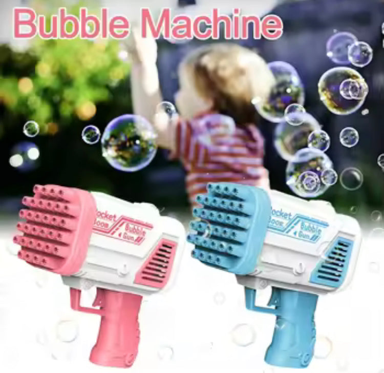 32 Holes Bubble Blaster Gun Toy for Kids