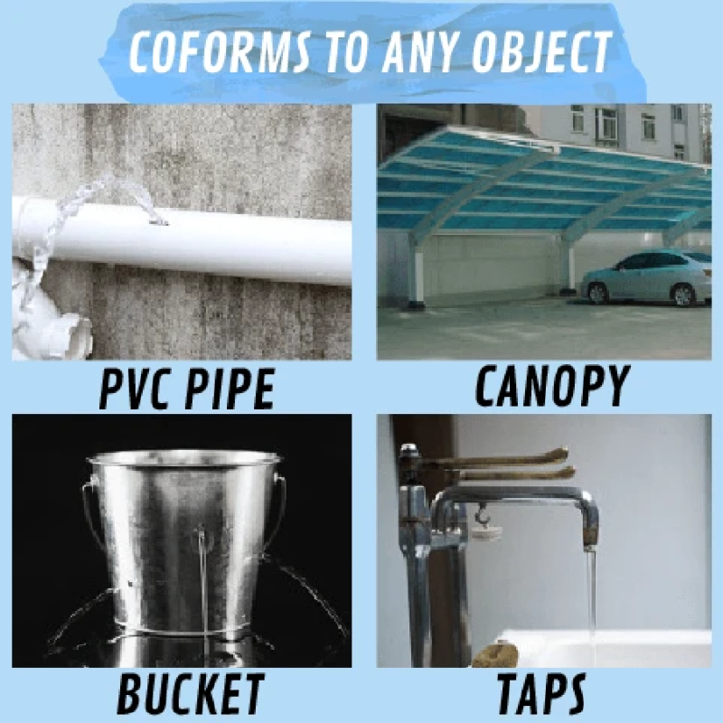 Aluminium Waterproof Rubber Tape (Pack of 2)