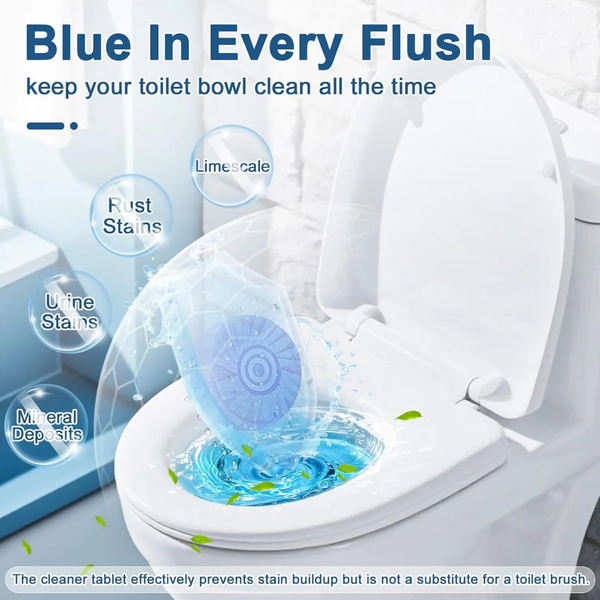 Imported Toilet Bowl Cleaner Tablets Premium card packaging