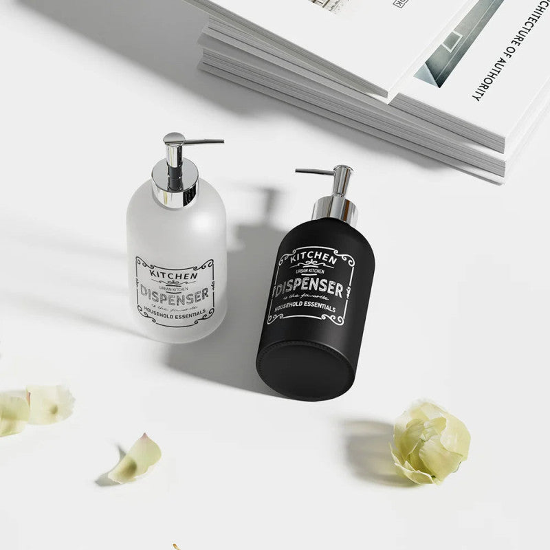Nordic Style Glass Lotion & Soap Dispenser