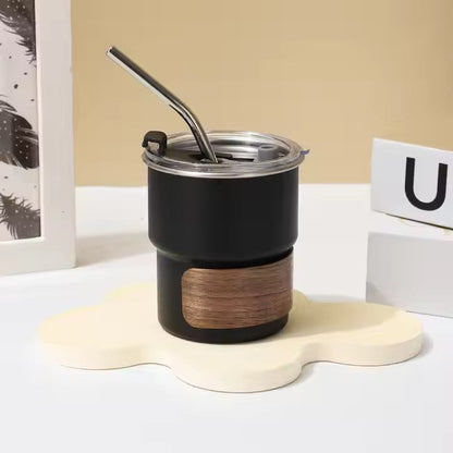 500ml Outdoor Anti-scald Beer Cup Coffee Mug With Lid